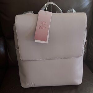 BEIS Wicked Backpack in Wicked Pink